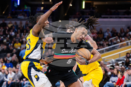 APTOPIX Spurs Pacers Basketball