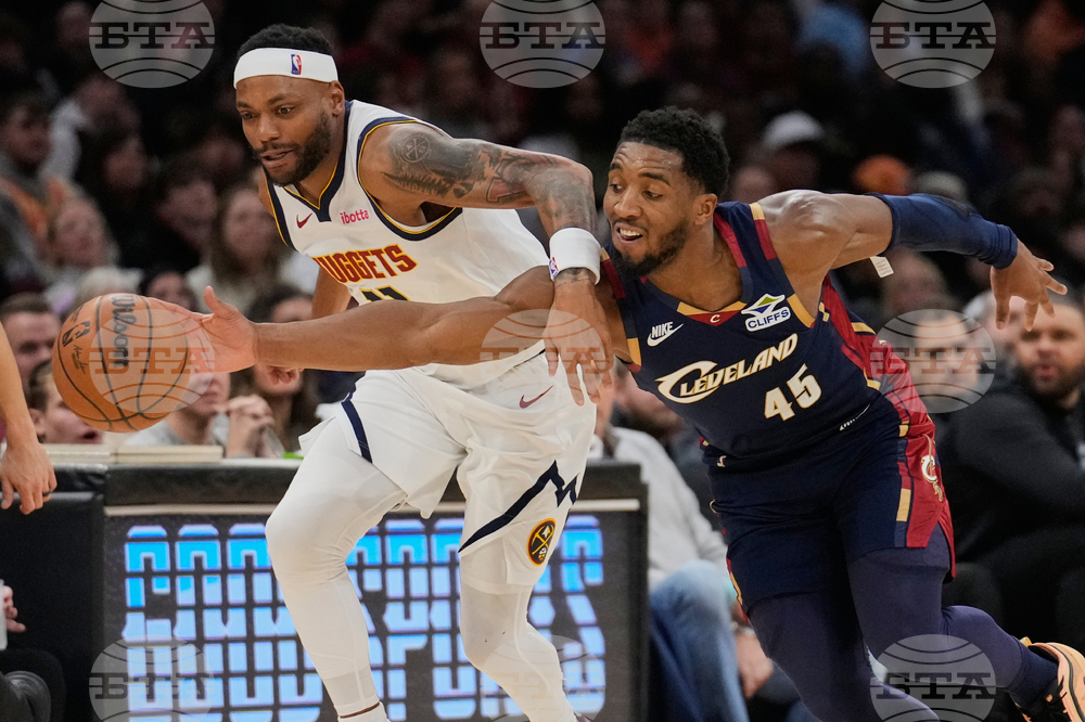 APTOPIX Nuggets Cavaliers Basketball