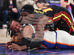 Hawks Knicks Basketball