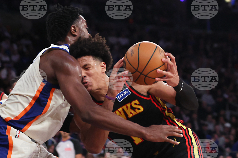 Hawks Knicks Basketball