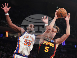 Hawks Knicks Basketball