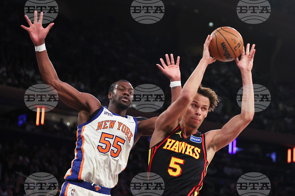Hawks Knicks Basketball