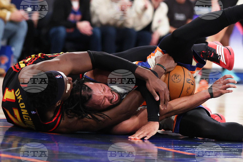 Hawks Knicks Basketball