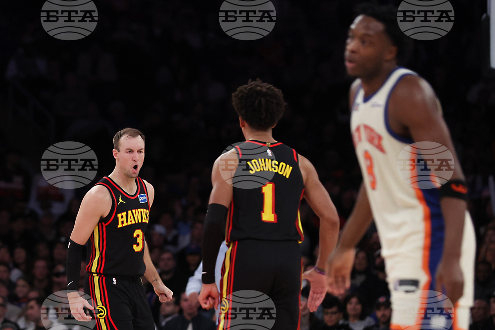 Hawks Knicks Basketball