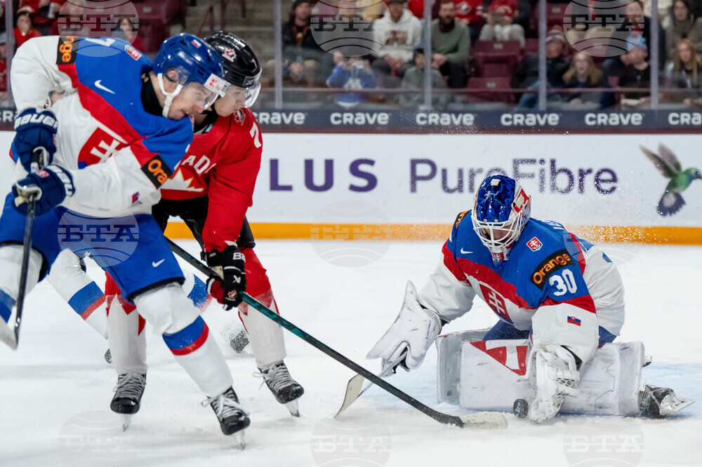 World Juniors Slovakia Canada Hockey