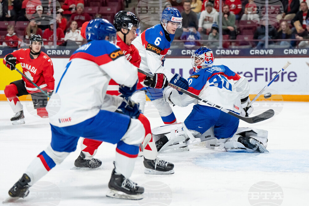 World Juniors Slovakia Canada Hockey
