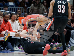 Trail Blazers Pelicans Basketball