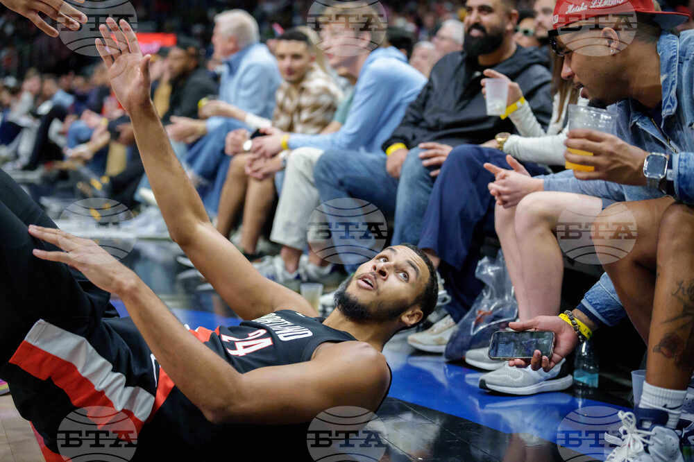 Trail Blazers Pelicans Basketball