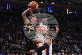 Hawks Knicks Basketball