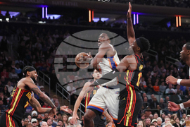 Hawks Knicks Basketball