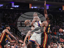 Hawks Knicks Basketball