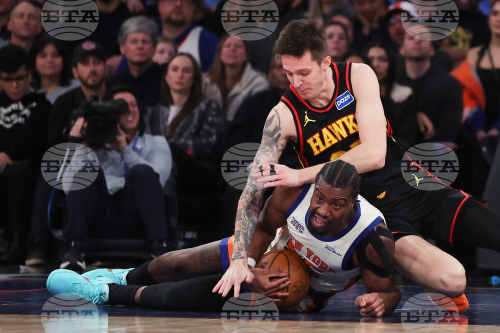 Hawks Knicks Basketball