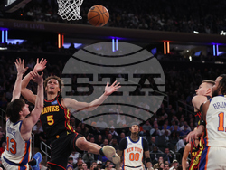 Hawks Knicks Basketball