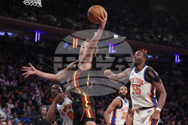 Hawks Knicks Basketball