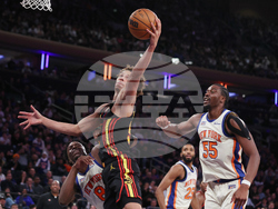 Hawks Knicks Basketball