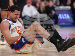 Hawks Knicks Basketball