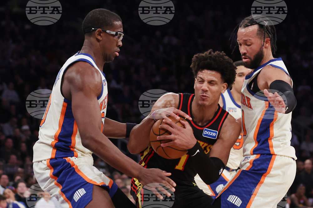 Hawks Knicks Basketball