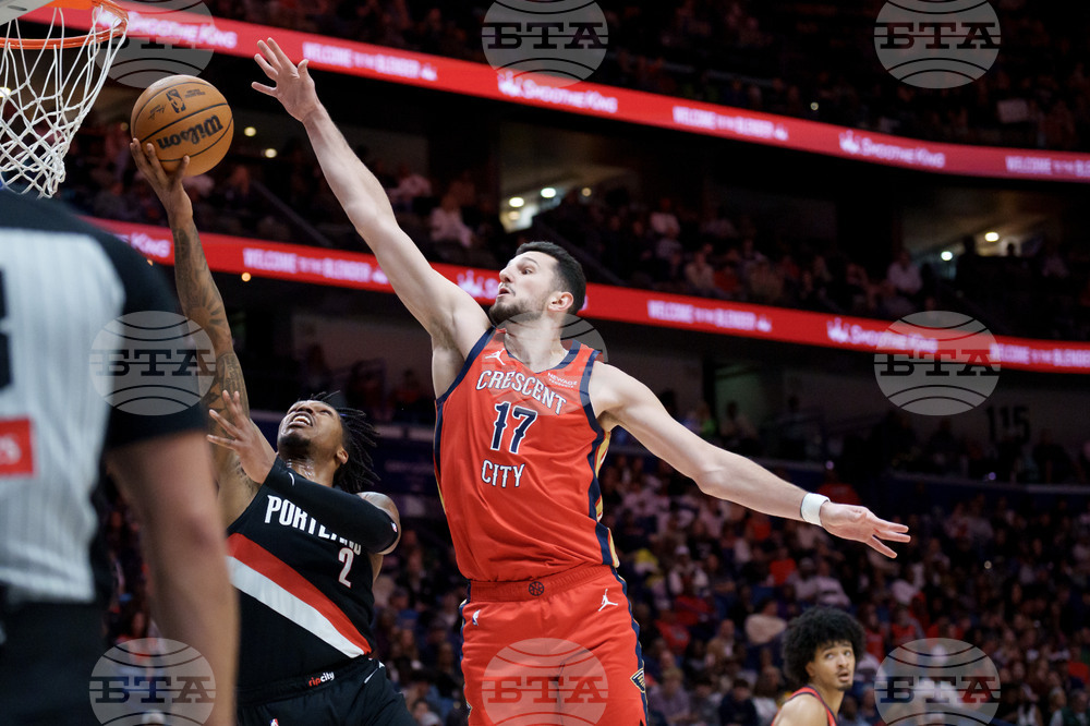 Trail Blazers Pelicans Basketball