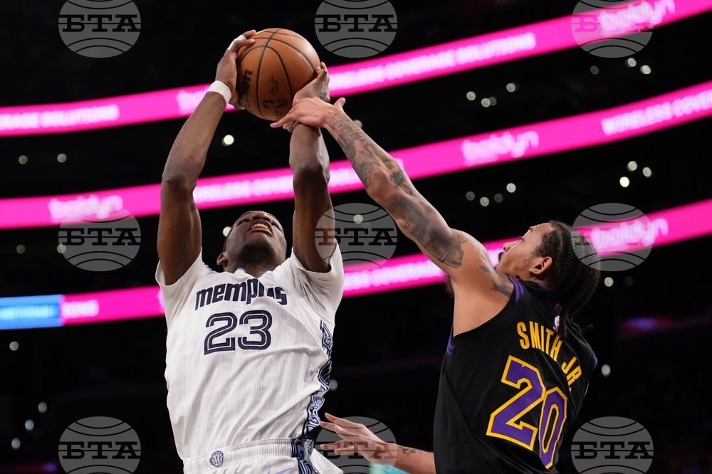 Grizzlies Lakers Basketball