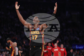 Hawks Knicks Basketball
