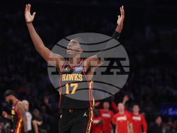 Hawks Knicks Basketball