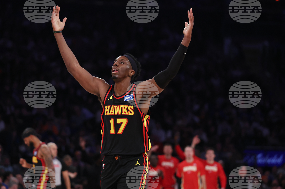 Hawks Knicks Basketball