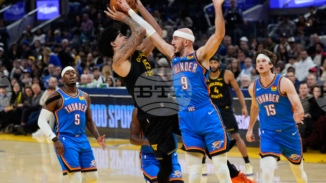 Лидерът в НБА Охлахома Сити победи като гост Голдън Стейт