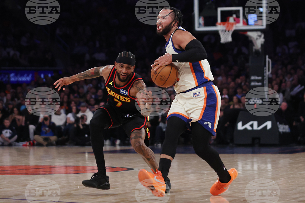 Hawks Knicks Basketball