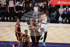 Hawks Knicks Basketball