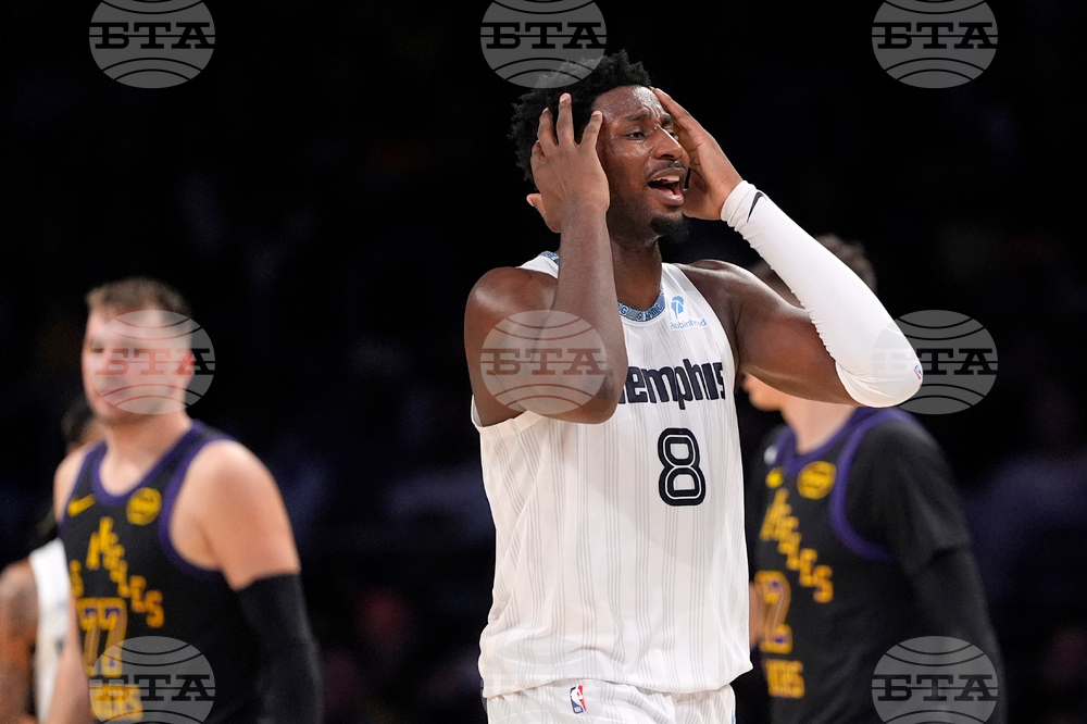 Grizzlies Lakers Basketball