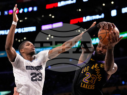 Grizzlies Lakers Basketball