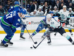 Kraken Canucks Hockey