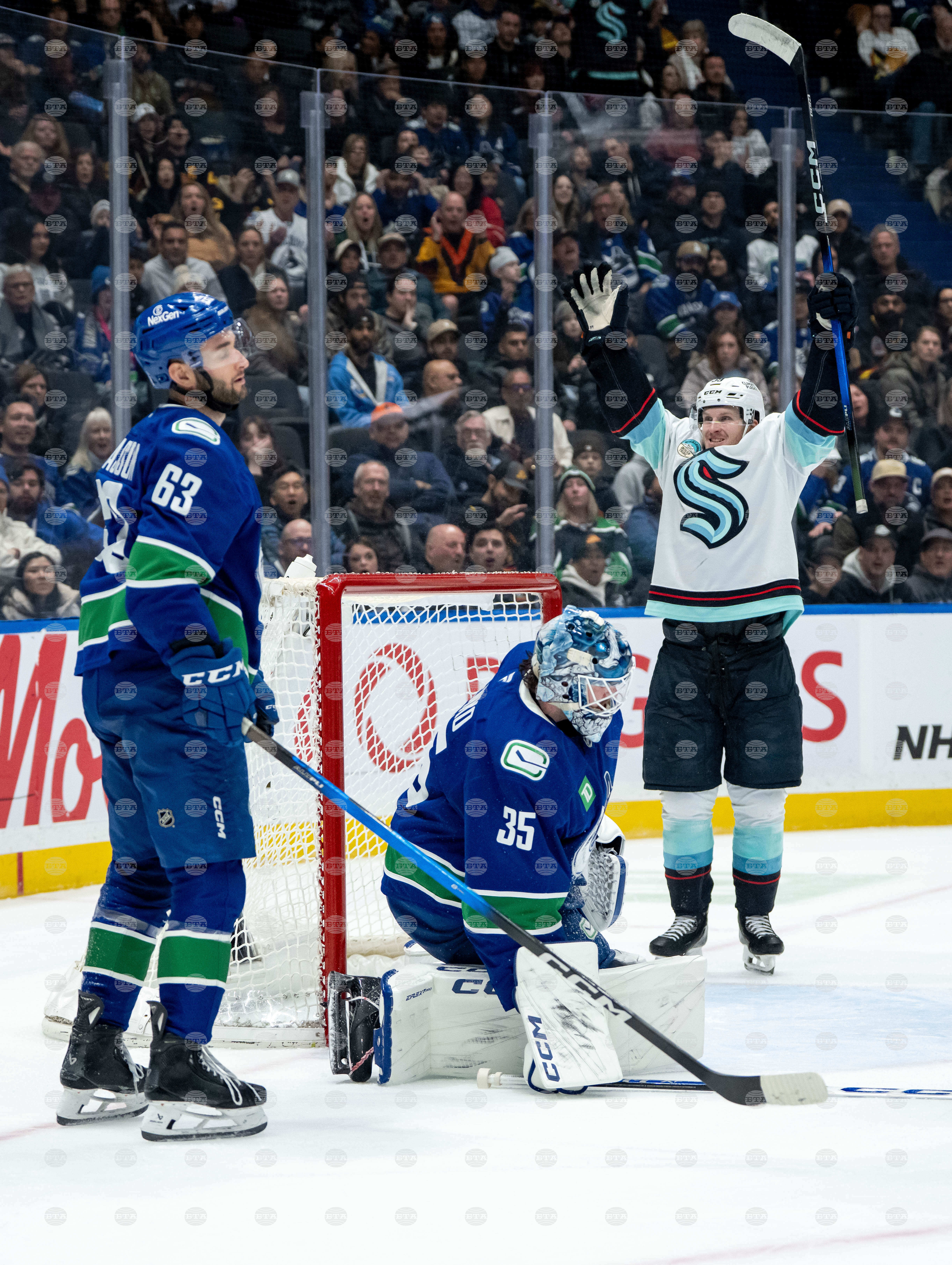 Kraken Canucks Hockey