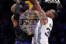 Grizzlies Lakers Basketball