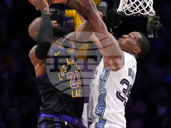 Grizzlies Lakers Basketball
