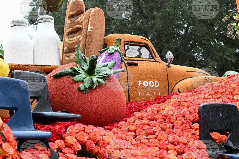AHF’s Rose Parade Float Honors ‘Food for Health’ Pantries and Wildfire Relief