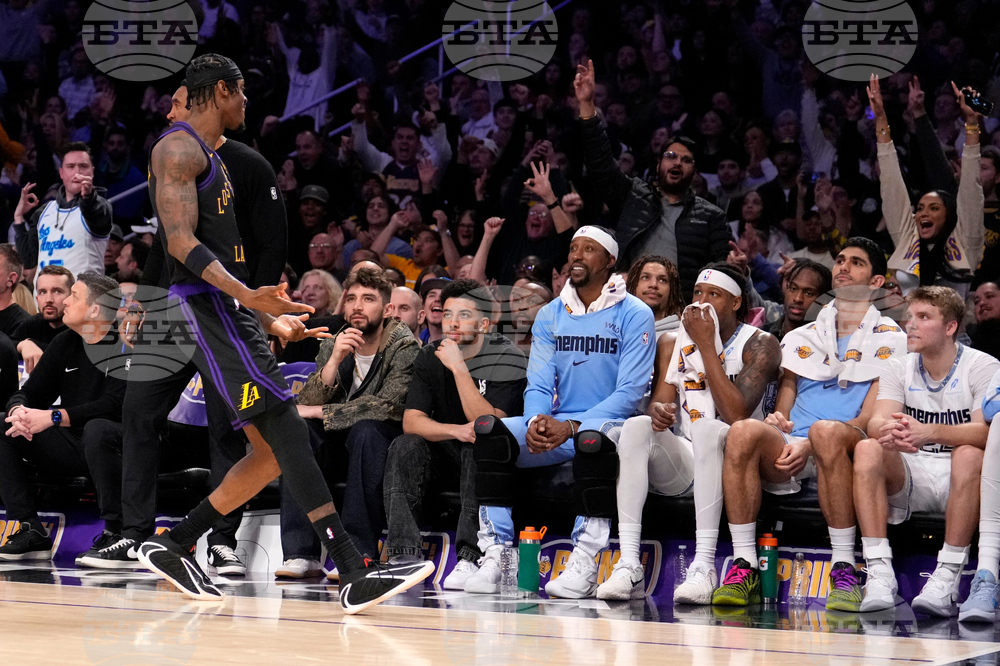 Grizzlies Lakers Basketball