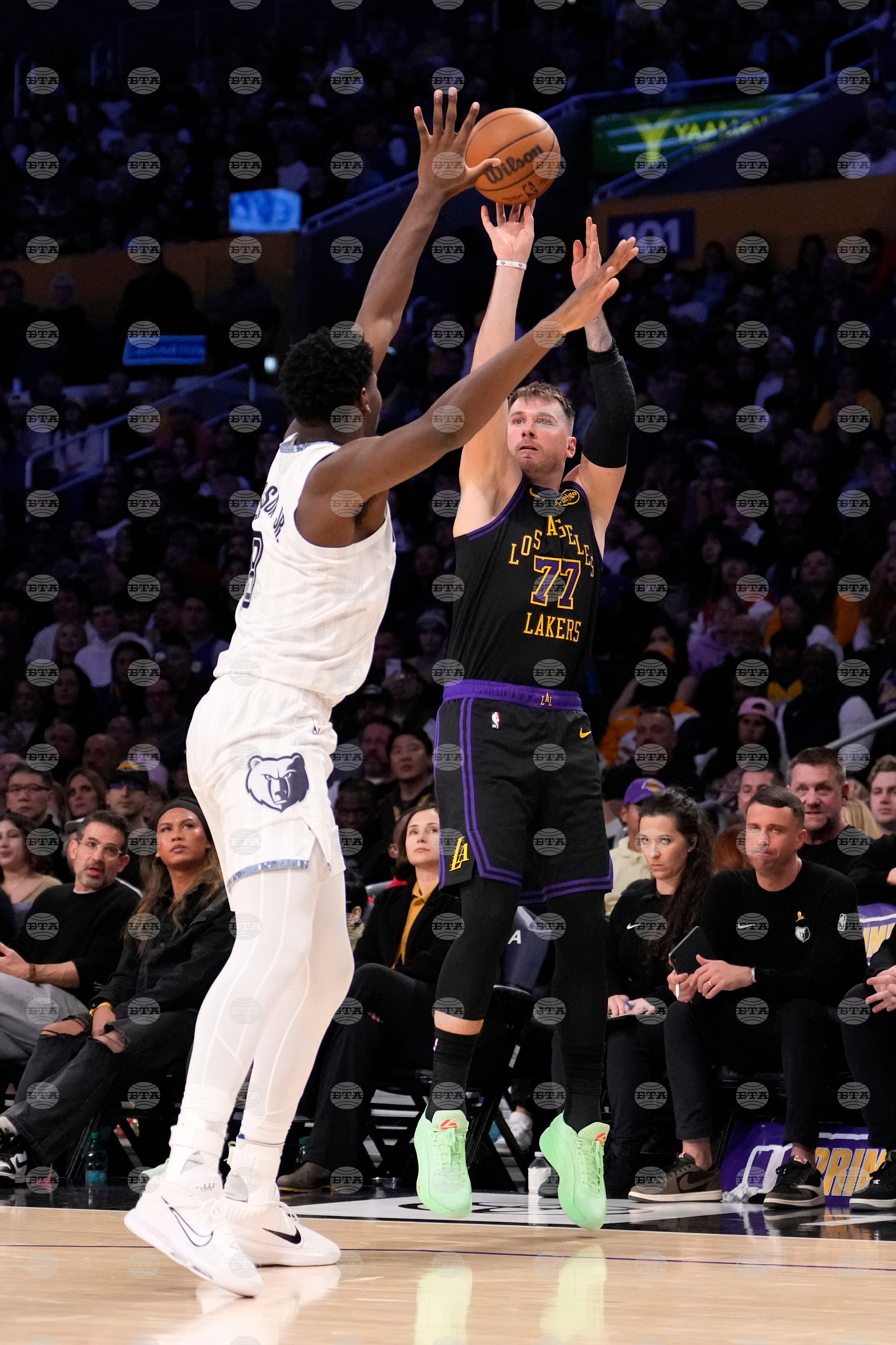 Grizzlies Lakers Basketball