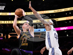 Grizzlies Lakers Basketball