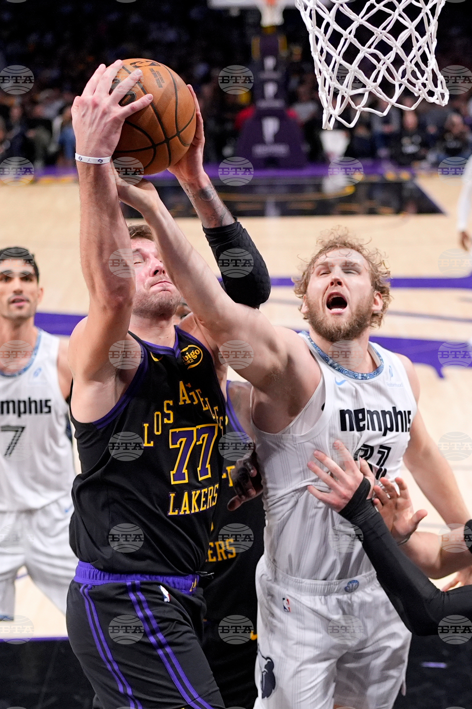 Grizzlies Lakers Basketball