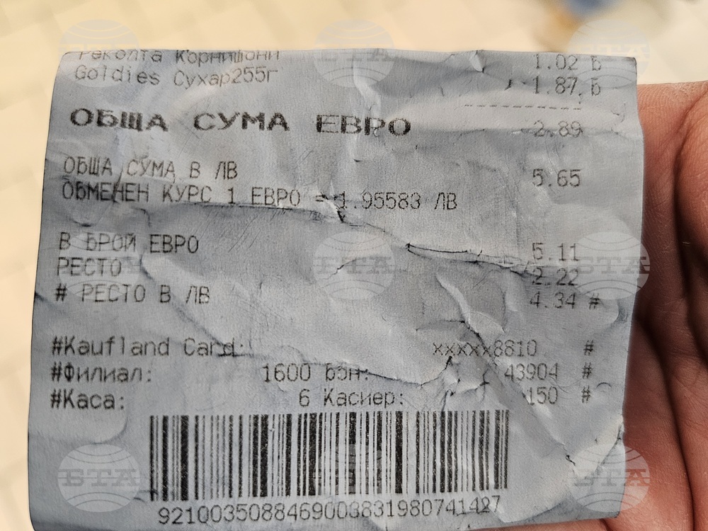 Русе - търговия - евро - лев