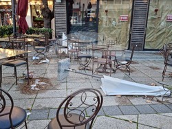 Враца - ураганен вятър