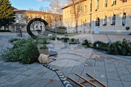 Враца - ураганен вятър