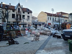 Враца - ураганен вятър