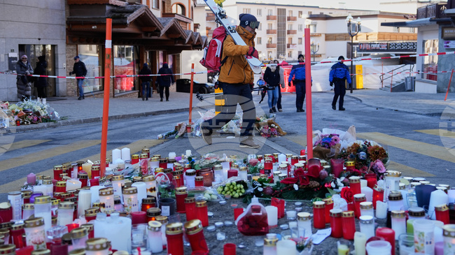 Първите загинали в пожара в Кран Монтана бяха идентифицирани, съобщи полицията на кантона Вале