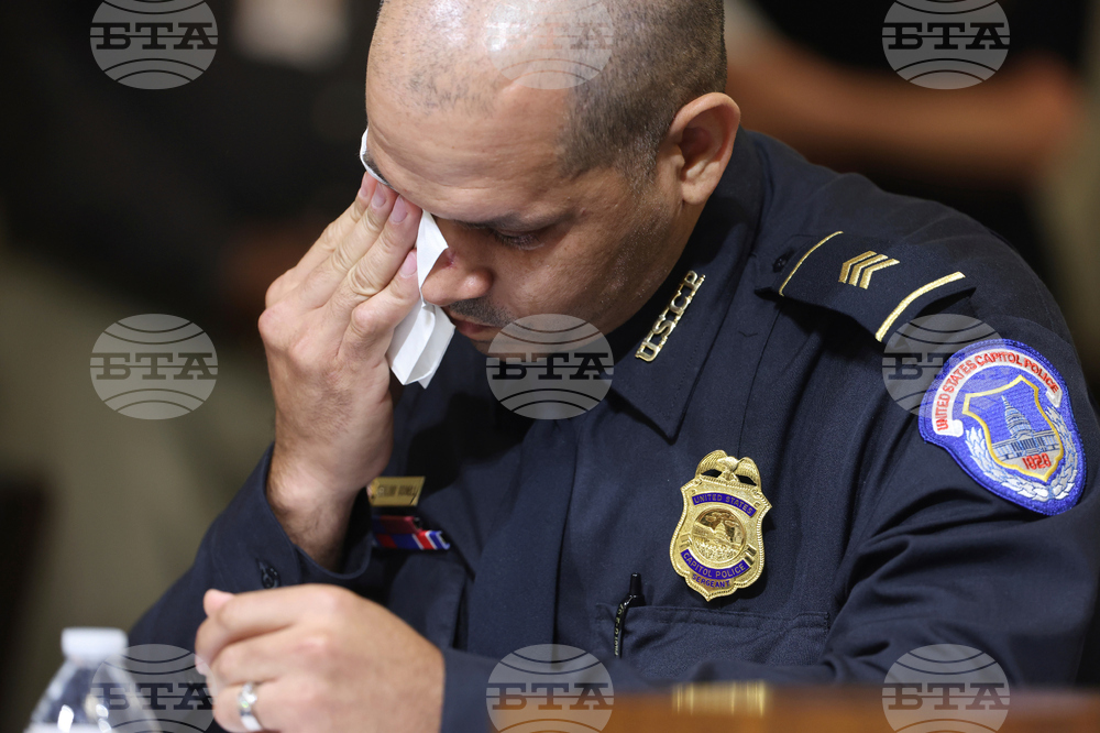 Capitol Riot Anniversary Police