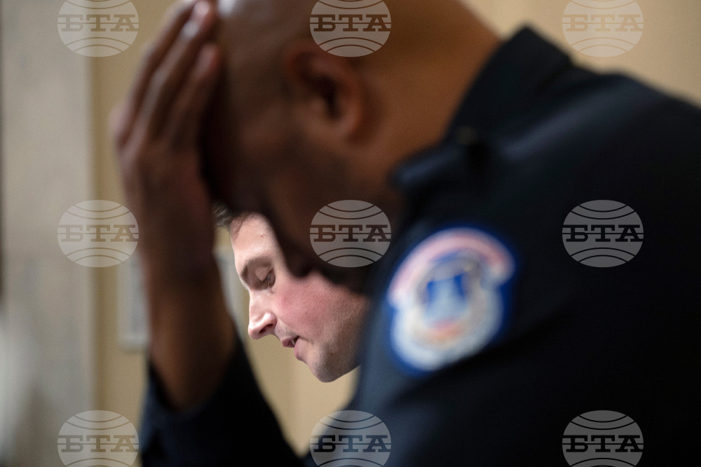 Capitol Riot Anniversary Police