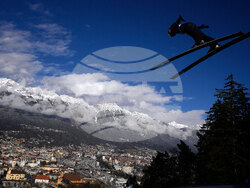 APTOPIX Austria Four Hills Ski Jumping