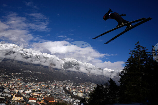 APTOPIX Austria Four Hills Ski Jumping