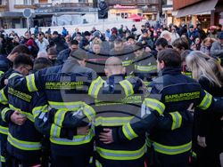 APTOPIX Switzerland Bar Fire